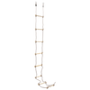 Kids Rope Ladder 290 cm - Durable & Fun, Enhance playtime with our Kids Rope Ladder. Perfect for outdoor or indoor fun, crafted from sturdy pine wood and PE rope for lasting adventures.