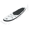 Inflatable Stand Up Paddle Board Set – Black & White, Experience the ultimate water adventure with our high-performance inflatable paddle board set. Perfect for beginners and experts alike.