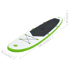 Inflatable SUP Set - Green & White, Discover joy on water with our durable, easy-to-use Inflatable Stand Up Paddle Board set. Perfect for beginners and recreational use.