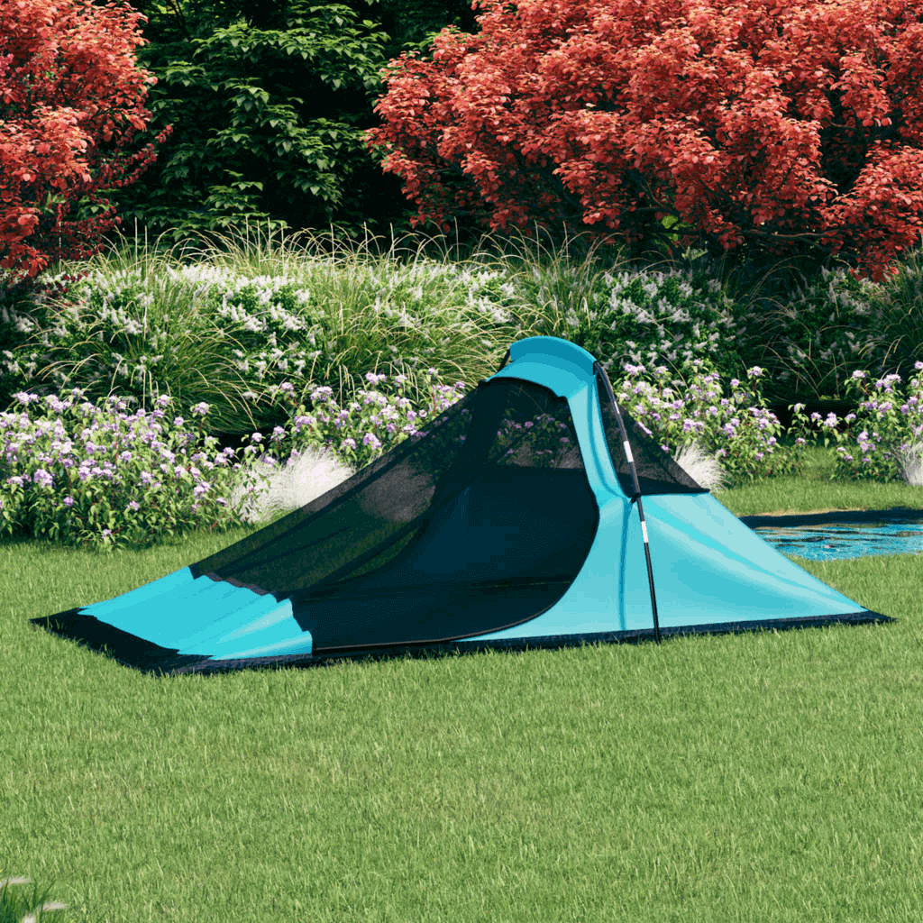 Camping Tent - Lightweight and Portable - Blue Get a great night's sleep during your camping trips with this Camping Tent. This tent is perfect for active campers and weekend adventurers.