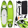 Inflatable Paddle Board Set - 360x81x10 cm, Green, Unforgettable watersport adventures with this inflatable stand up paddle board set. Perfect for beginners and pros, it offers comfort, stability, and durability