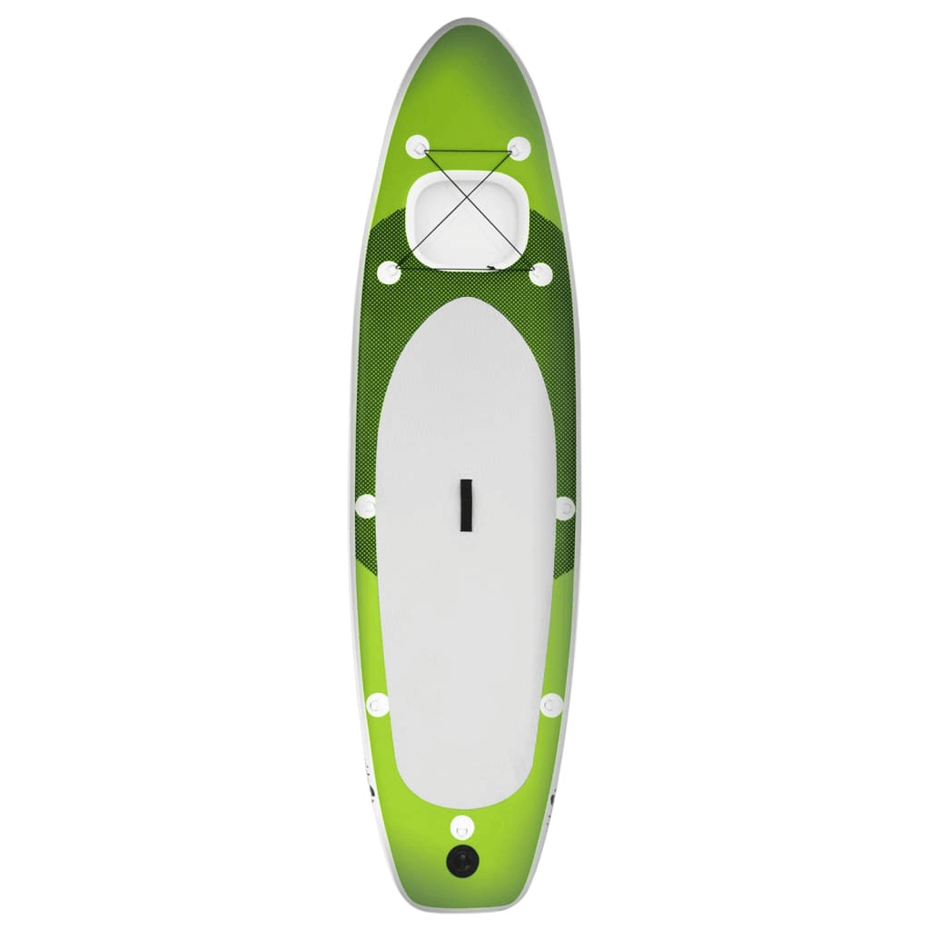 Inflatable Paddle Board Set - 360x81x10 cm, Green, Unforgettable watersport adventures with this inflatable stand up paddle board set. Perfect for beginners and pros, it offers comfort, stability, and durability