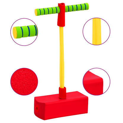 Kids Pogo Stick Jumper – 50 cm | Safe & Fun Exercise, Boost your child's balance with our Pogo Stick Jumper for Kids. Safe and colorful exercise for endless fun!