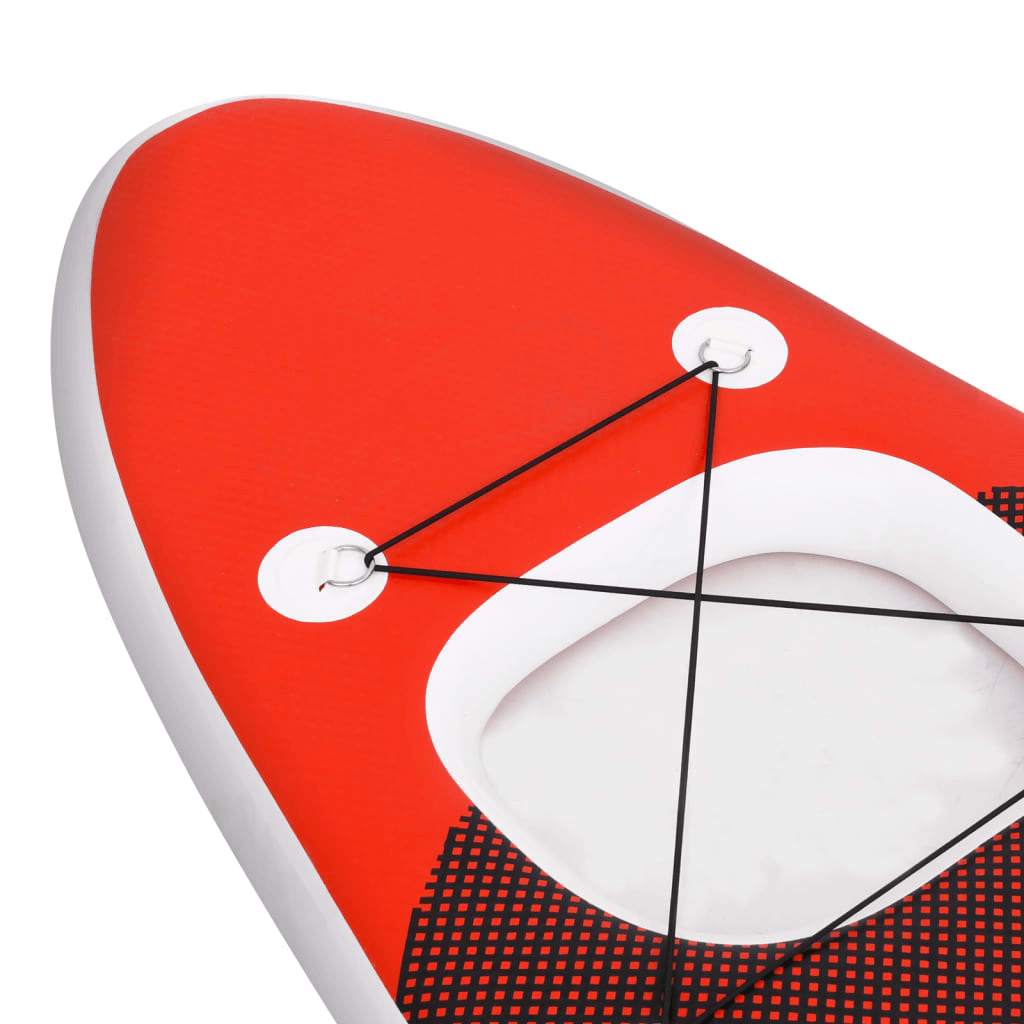 Inflatable Stand Up Paddle Board - Red | 330x76x10 cm, Enjoy the water with our Inflatable Stand Up Paddle Board Set. Comfort, stability, and fun for all skill levels. Quick setup included.