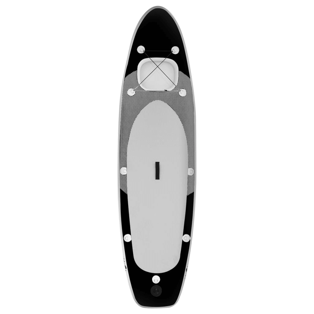 Inflatable SUP Board Set - Black - 300x76x10 cm, Discover the ultimate inflatable stand up paddle board set. Perfect for beginners and pros. Premium quality, sleek black design. Max load 90 kg.