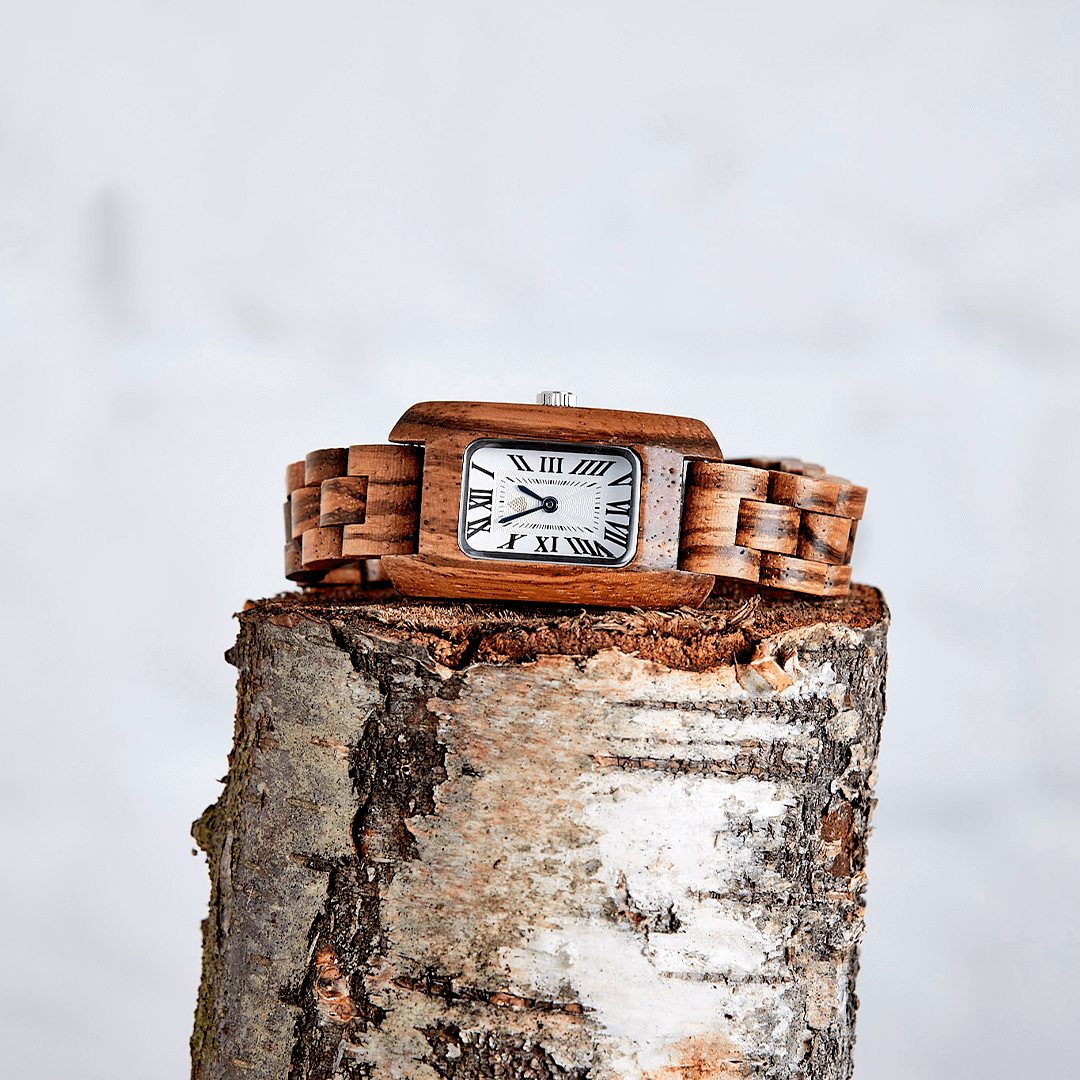 Maple Watch: Unique Zebrawood Timepiece | Eco-Friendly, Discover The Maple Watch, a sustainable and unique handmade timepiece from upcycled Zebrawood. Embrace eco-friendly fashion with timeless design.