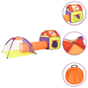 3-in-1 Kids Play Tent Set with 250 Balls - Multicolour, Bring joy to your child's playtime with our 3-in-1 Kids Play Tent Set in multicolour. Includes 250 balls, playhouse, tunnel, and tent for endless fun.