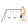 Outdoor Playset Solid Wood Pine - Durable, Endless Fun Give your children the freedom to play at home with this premium wooden outdoor playset. Crafted from solid pine wood.