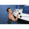 Hydro-Force Floating Island - Spacious Inflatable Raft, Experience ultimate relaxation on the Hydro-Force Floating Island. Spacious 239x63.5 cm raft with extra-wide backrests, cup holders, and storage compartments.