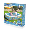 Blue Inflatable Kids Pool - Durable Outdoor Fun Explore outdoor fun with our Blue Inflatable Kids Pool. Easy setup, durable PVC material, perfect for family summer days. Ideal for kids' play.