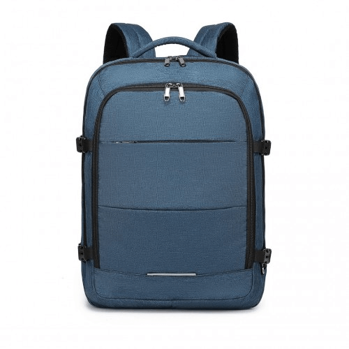 Kono Multi-level High-capacity Travel Backpack - Navy, Discover the Kono Multi-level Travel Backpack in Navy. High-capacity, durable, waterproof, and ideal for both travel and daily use.