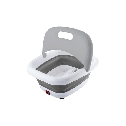 Lifemax Foldaway Foot Spa - Portable & Therapeutic, Relax with warm water, air bubbles, and vibration massage. The Lifemax Foldaway Foot Spa rejuvenates and soothes tired feet for ultimate comfort.