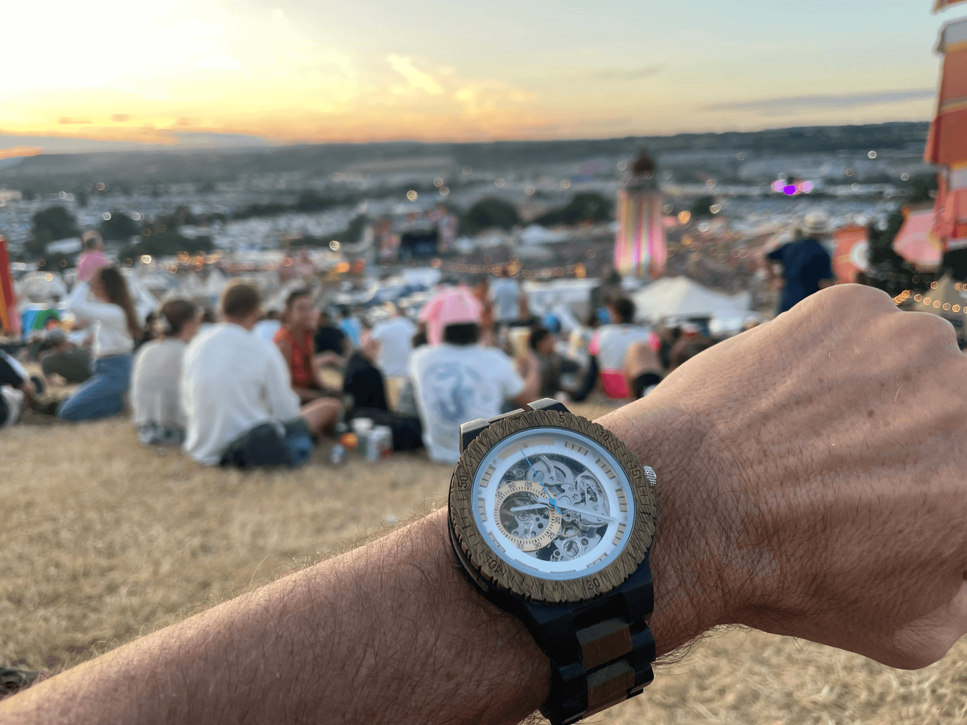 The Hemlock: Wood Watch for Men - Handcrafted Natural Beauty, Experience Timeless Beauty with The Hemlock: Wood Watch for Men Elevate your style with The Hemlock: Wood Watch for Men. Green sandalwood and ebony