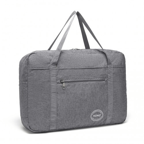 Kono Foldable Waterproof Cabin Travel Handbag - Grey, Discover the Kono Foldable Waterproof Cabin Travel Handbag - Grey. Lightweight, durable, and perfect for all your travel needs.