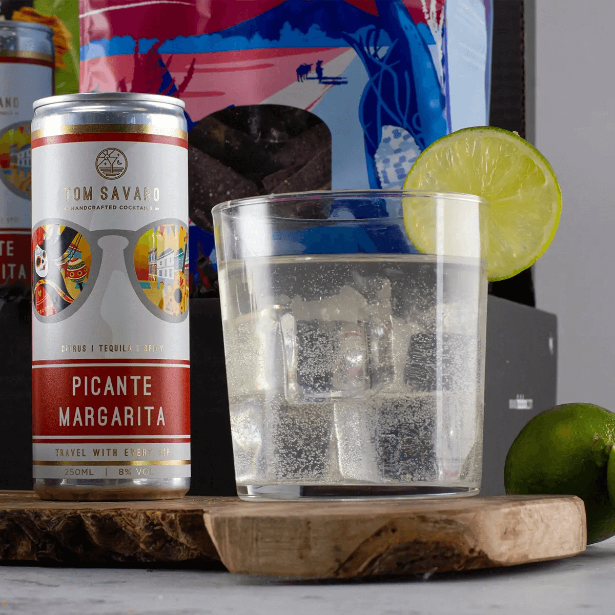 Picante Margarita Kit - Spicy Party Set, Spice up your gatherings with our Picante Margarita Kit! Enjoy a bold fusion of tequila, lime, agave, and a fiery kick. Perfect for parties!