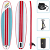 Hydro-Force Compact Surf 8 Inflatable SUP 243x57x7 cm - Portable and Durable Design for Beginners and Advanced Surfers