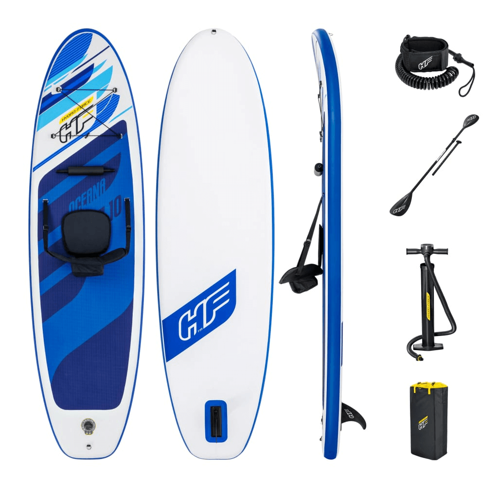 Hydro-Force Oceana Inflatable SUP | Durable & Stable, Discover the Hydro-Force Oceana SUP! Durable, stable, and perfect for all water adventures. Ideal for sport enthusiasts and pet-friendly too!