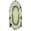 Hydro Force Inflatable Boat Voyager 300 - 2-Person Raft, Hydro Force Voyager 300: a durable 2-person inflatable boat ideal for rowing or fishing trips. Enjoy sturdy oarlocks, wraparound grab rope, and more.