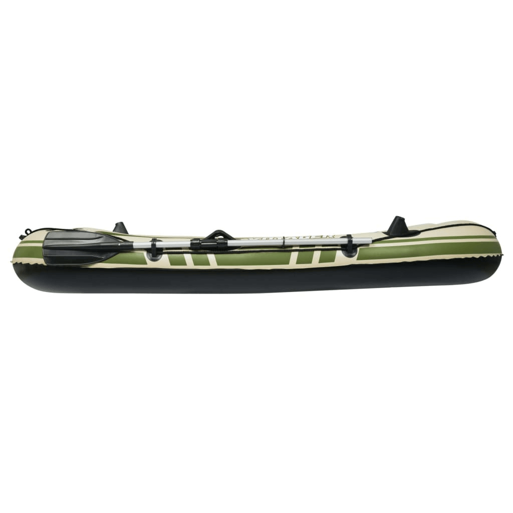 Hydro Force Inflatable Boat Voyager 300 - 2-Person Raft, Hydro Force Voyager 300: a durable 2-person inflatable boat ideal for rowing or fishing trips. Enjoy sturdy oarlocks, wraparound grab rope, and more.