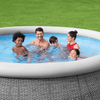 Swimming Pool Set Round 366x76 cm - Enjoy Endless Summer Fun Turn Your Backyard into a Oasis with a Swimming Pool Set Transform your outdoor space into a haven of relaxation and entertainment with the Swimming Pool Set.