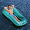 Hydro Force Sol Venture Mesh Lounge Float - 188x109 cm, Durable Hydro Force Sol Venture Mesh Lounge Float. Designed for comfort, it features a supportive backrest, breathable mesh seat, and built-in cup holder.