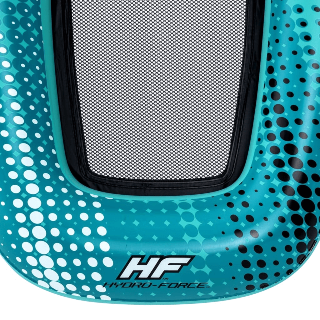 Hydro Force Sol Venture Mesh Lounge Float - 188x109 cm, Durable Hydro Force Sol Venture Mesh Lounge Float. Designed for comfort, it features a supportive backrest, breathable mesh seat, and built-in cup holder.