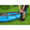 Hydro-Force 1 Person Inflatable Kayak, Durable & Easy to Use, Enjoy ultimate kayaking with the Hydro-Force Inflatable Kayak. Featuring durable PVC construction for superior stability, it's perfect for all skill levels.