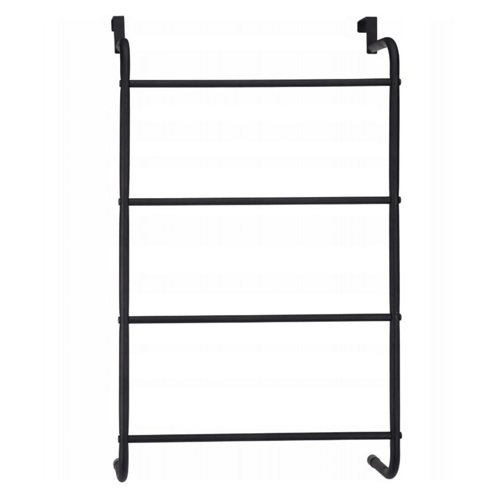 Black Metal Towel Rack - Easy Install & Durable, Upgrade your bathroom with our stylish, water-resistant Black Metal Towel Rack. Quick to install, it's the perfect blend of convenience and elegance.