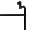 Black Metal Towel Rack - Easy Install & Durable, Upgrade your bathroom with our stylish, water-resistant Black Metal Towel Rack. Quick to install, it's the perfect blend of convenience and elegance.