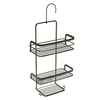 Metaltex 3-tier Douche Rack - Bathroom Organizer, Upgrade your bathroom with the durable, no-rust Metaltex Douche Rack. Perfect for organizing toiletries with its convenient 3-tier design.