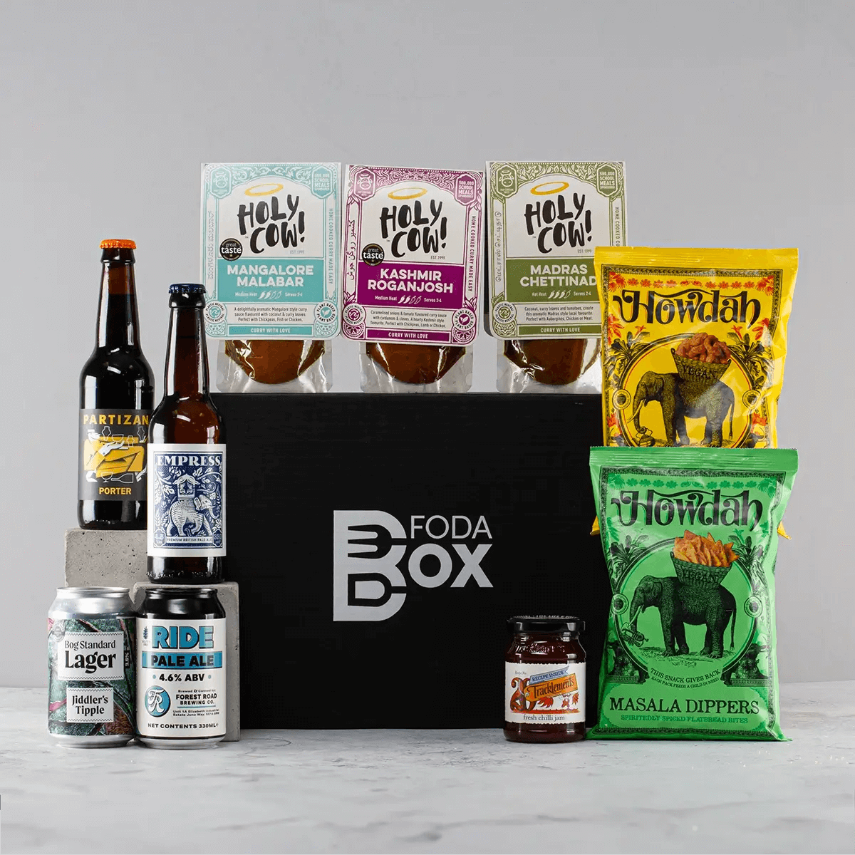 Beer and Curry Night Gift Box - Experience Flavors of India, The Perfect Choice for Flavorful and Satisfying Meals Indulge in the ultimate Indian curry night experience with our Beer and Curry Night Gift Box.