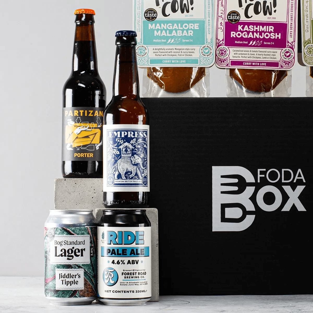 Beer and Curry Night Gift Box - Experience Flavors of India, The Perfect Choice for Flavorful and Satisfying Meals Indulge in the ultimate Indian curry night experience with our Beer and Curry Night Gift Box.