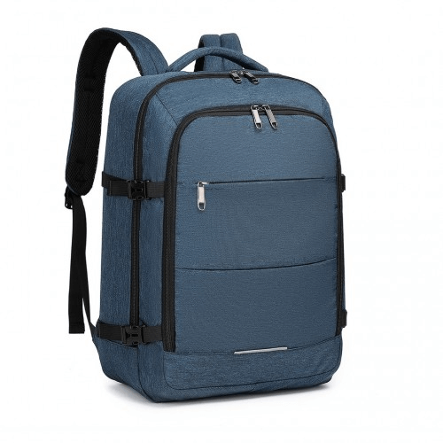 Kono Multi-level High-capacity Travel Backpack - Navy, Discover the Kono Multi-level Travel Backpack in Navy. High-capacity, durable, waterproof, and ideal for both travel and daily use.