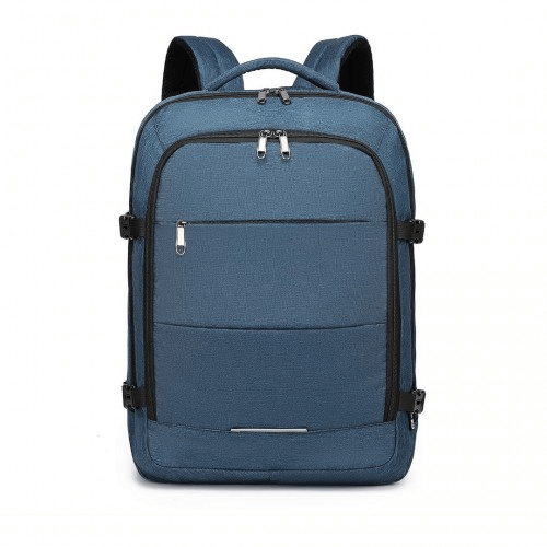 Kono Multi-level High-capacity Travel Backpack - Navy, Discover the Kono Multi-level Travel Backpack in Navy. High-capacity, durable, waterproof, and ideal for both travel and daily use.