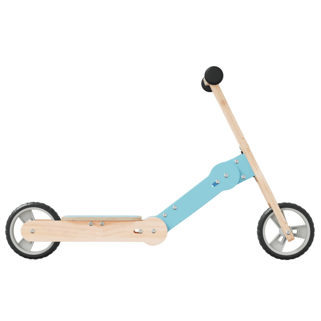 Kids Scooter 2-in-1 Light Blue - Fun & Skill Boost, Enhance balance and coordination with our 2-in-1 scooter. Perfect for indoor and outdoor adventures. Converts easily into a balance bike!