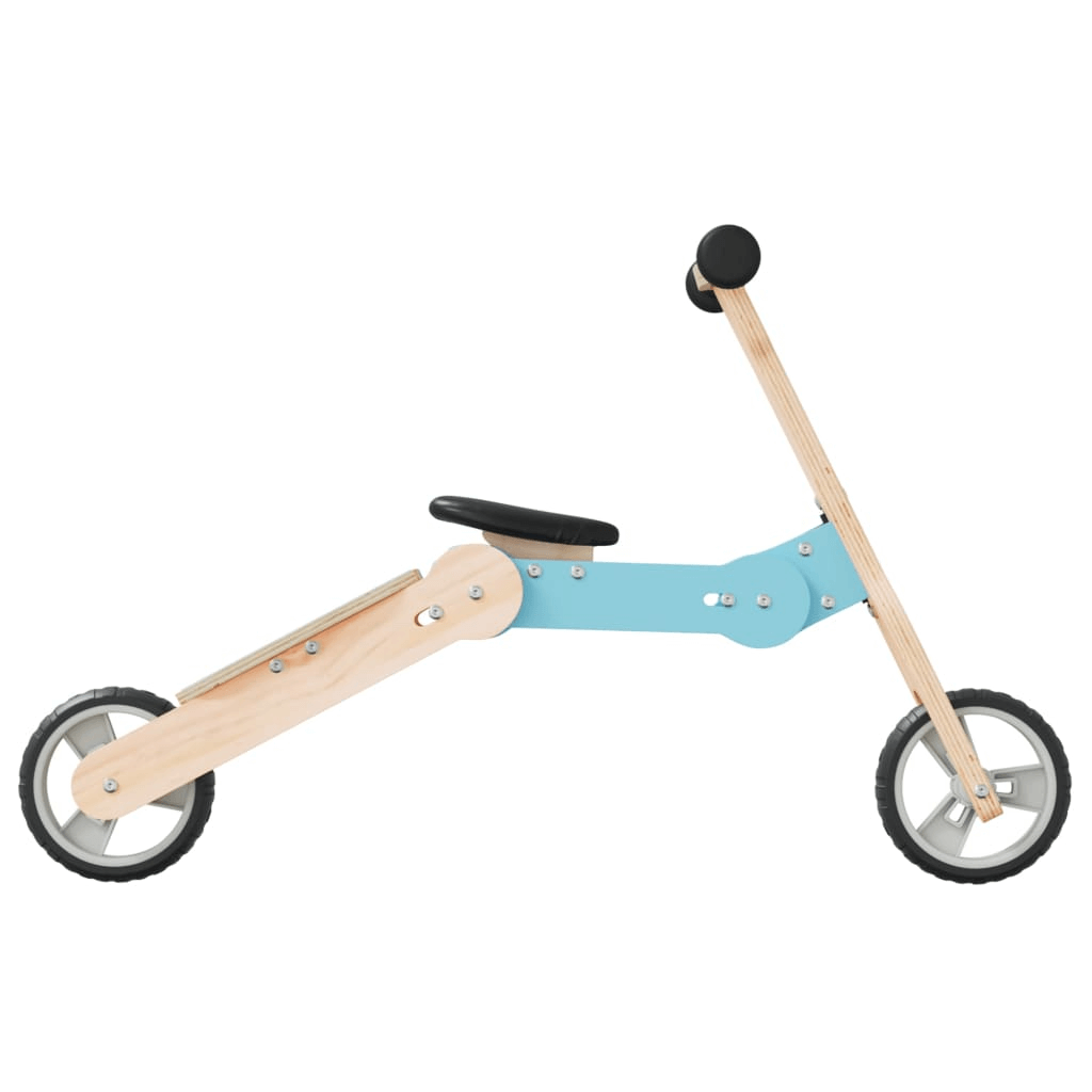 Kids Scooter 2-in-1 Light Blue - Fun & Skill Boost, Enhance balance and coordination with our 2-in-1 scooter. Perfect for indoor and outdoor adventures. Converts easily into a balance bike!