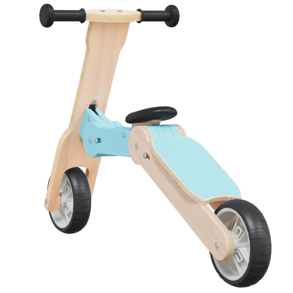 Kids Scooter 2-in-1 Light Blue - Fun & Skill Boost, Enhance balance and coordination with our 2-in-1 scooter. Perfect for indoor and outdoor adventures. Converts easily into a balance bike!