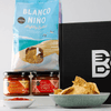 Ultimate Dad's Beer, Chips, & Dips Gift Box, Celebrate Father's Day with the ultimate gift box featuring craft beers, Blanco Nino tortilla chips, and delicious dips. Perfect for Dad's special day!