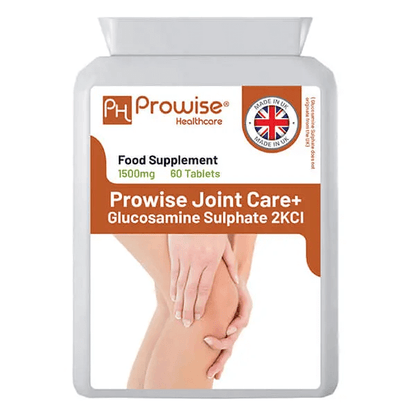 Joint Care+ Glucosamine 1500mg - 60 Tabs | Prowise, Support an active lifestyle with our high strength 1500mg glucosamine tablets. Premium UK quality for 2 months.