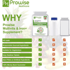 Prowise Multivitamin & Iron Tablets - 6 Months Supply, Get 6 months of daily health support with Prowise Multivitamin & Iron Tablets. Vegetarian-friendly, GMP certified, and made in the UK for quality assurance.