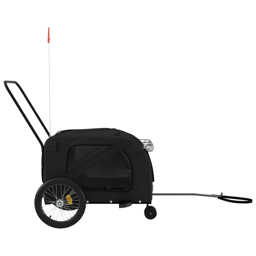 vidaXL Pet Bike Trailer - Comfort & Convenience Elevate pet outings with the vidaXL Pet Bike Trailer. Durable, comfortable, and convenient for small pets. Perfect for any adventure.