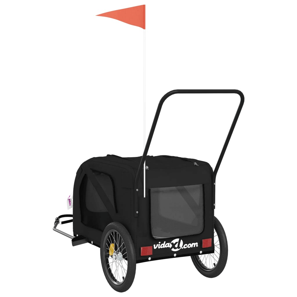 vidaXL Pet Bike Trailer - Comfort & Convenience Elevate pet outings with the vidaXL Pet Bike Trailer. Durable, comfortable, and convenient for small pets. Perfect for any adventure.