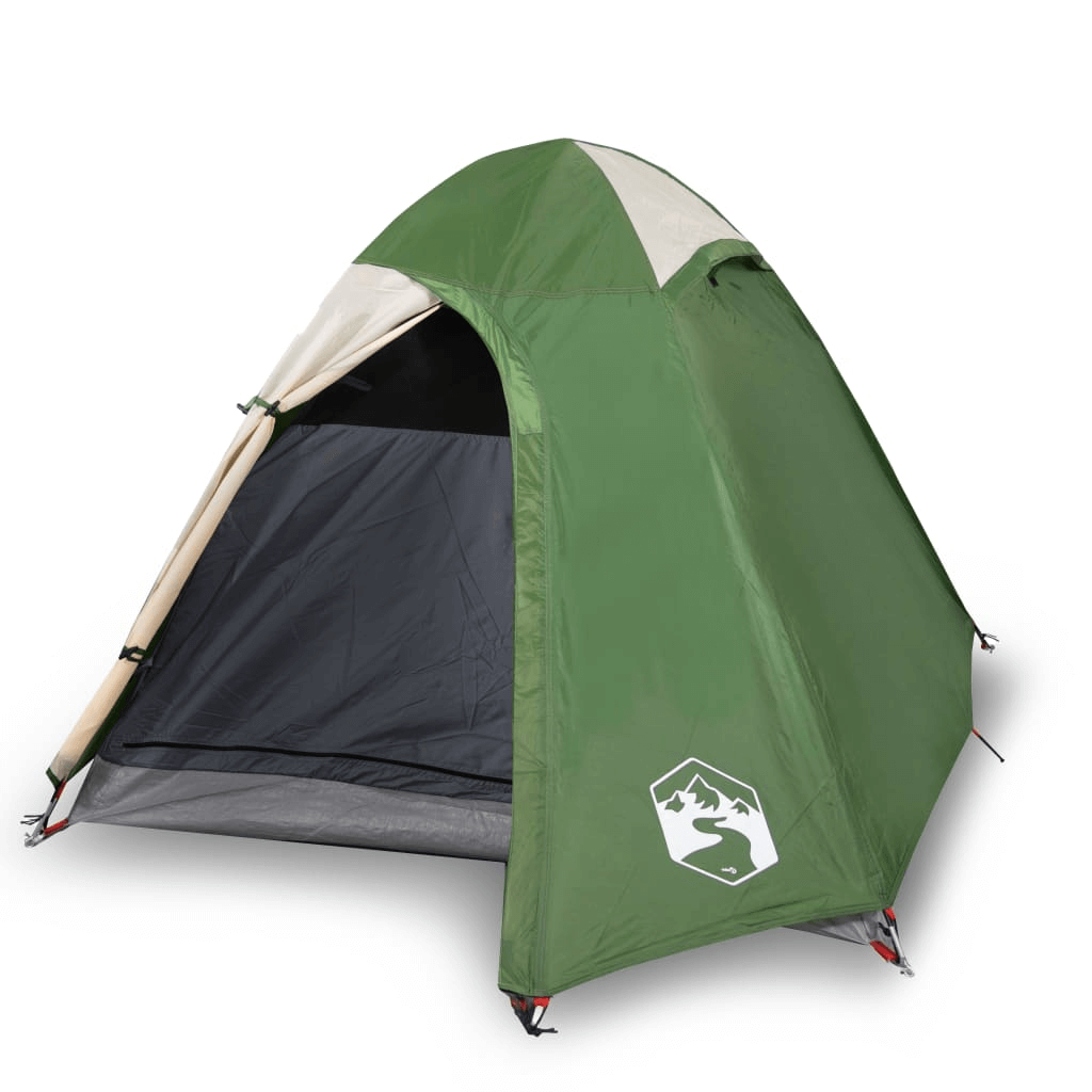 2-Person Dome Camping Tent - Easy Setup & Waterproof, Discover the ideal outdoor retreat with our lightweight, green waterproof tent, perfect for couples seeking hassle-free camping adventures.