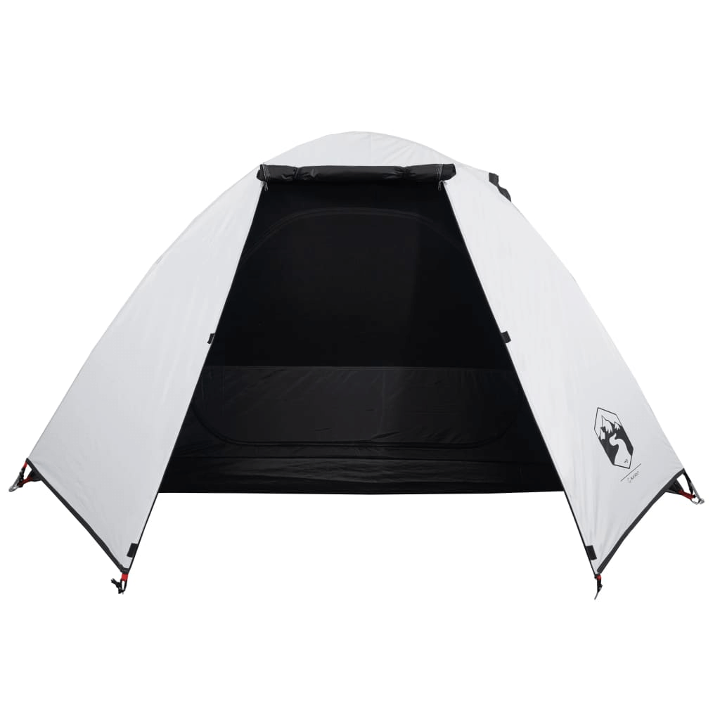 2-Person Waterproof Camping Dome Tent, Experience outdoor comfort with our 2-Person White Blackout Dome Tent. Perfect waterproof design for your adventures.