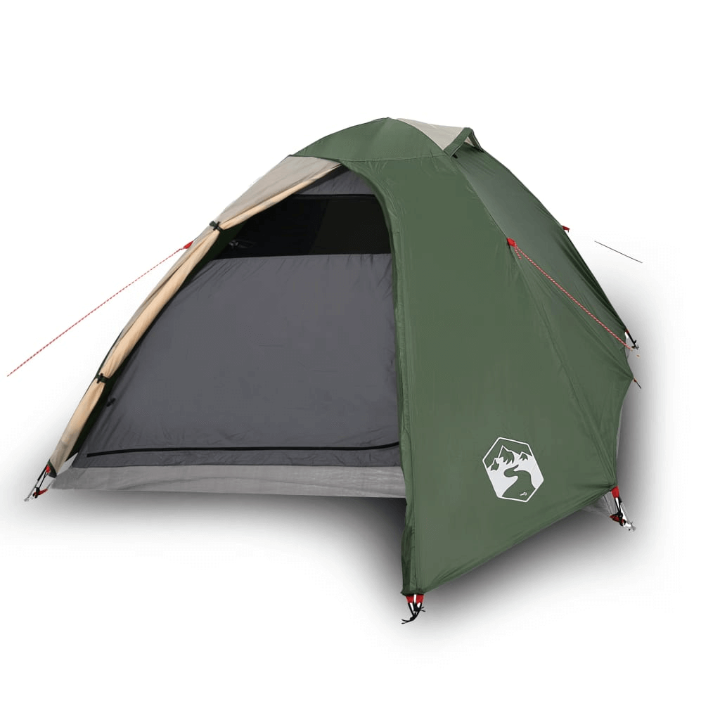 3-Person Camping Tent Dome - Green & Waterproof, Enjoy memorable adventures with this lightweight, mosquito-protected 3-person tent. Perfect for camping with comfort and safety.