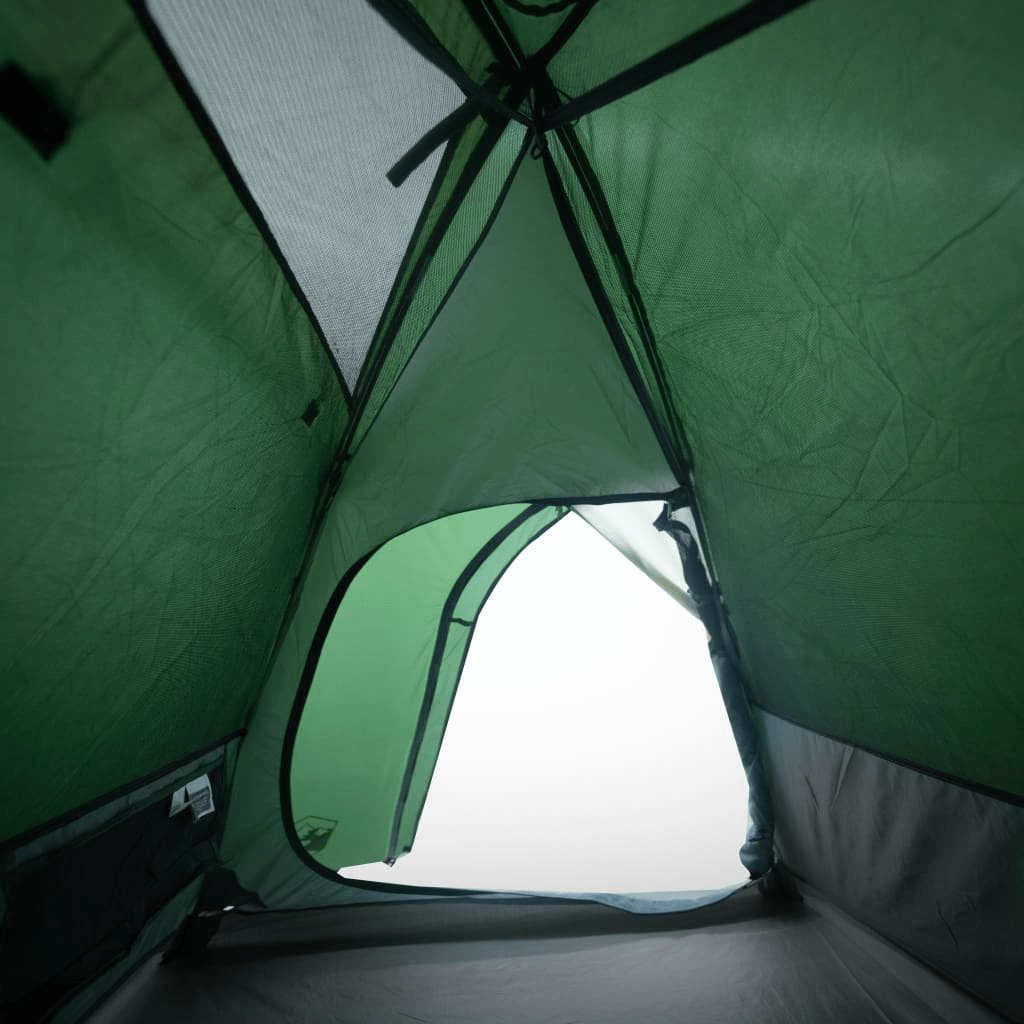 3-Person Camping Tent Dome - Green & Waterproof, Enjoy memorable adventures with this lightweight, mosquito-protected 3-person tent. Perfect for camping with comfort and safety.