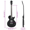 Beginner Electric Guitar 39" with Bag - Start Rocking Unleash your music talent with our 39" Electric Guitar for beginners, complete with a bag. High-Quality & comfortable for endless jamming.