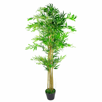 Premium Quality Artificial Bamboo Plants Trees - 150cm Tall | Leaf Design