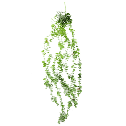 Lifelike Eucalyptus Plant Decor | Leaf Design UK, Transform any space with our realistic Eucalyptus Trailing Plant. Perfect for homes & events, maintenance-free.