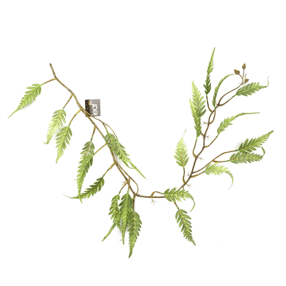 Realistic Artificial Fern Plant - Leaf Design UK, Elevate your space with Leaf Design UK's lifelike Artificial Hanging Trailing Plant. Perfect for any room, no planter needed. Measures 125cm.